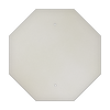 18" Octagon Aluminum Sign Blank - Standard Punch 18" Octagon Aluminum Sign Blank - Standard Punch