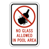 NGA No Glass Allowed in Pool Area