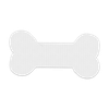 24" x 12" Dog Bone Corrugated Plastic Sign Blanks