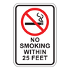 NSF No Smoking Within XX Feet