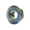 5/16" Flanged Jam Nut