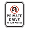 PDR Private Drive No Turn Around