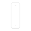 8" x 24" Non-Reflective Sign Blank - Standard Punch