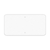 24" x 12" Reflective Sign Blank - Standard Punch