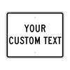 30" x 24" Custom Sign