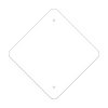 12" Diamond Non-Reflective Sign Blank