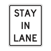 R4-9 Stay in Lane