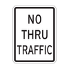 HR10-9 No Thru Traffic