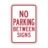 HR7-12 No Parking Between Signs