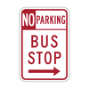 R7-107 No Parking Bus Stop