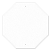 36" Octagon Reflective Sign Blank