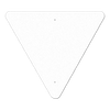 36" Triangle Reflective Sign Blank