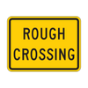 W10-15P Rough Crossing W10-15P Rough Crossing