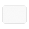 12" x 9" Reflective Sign Blank - Standard Punch