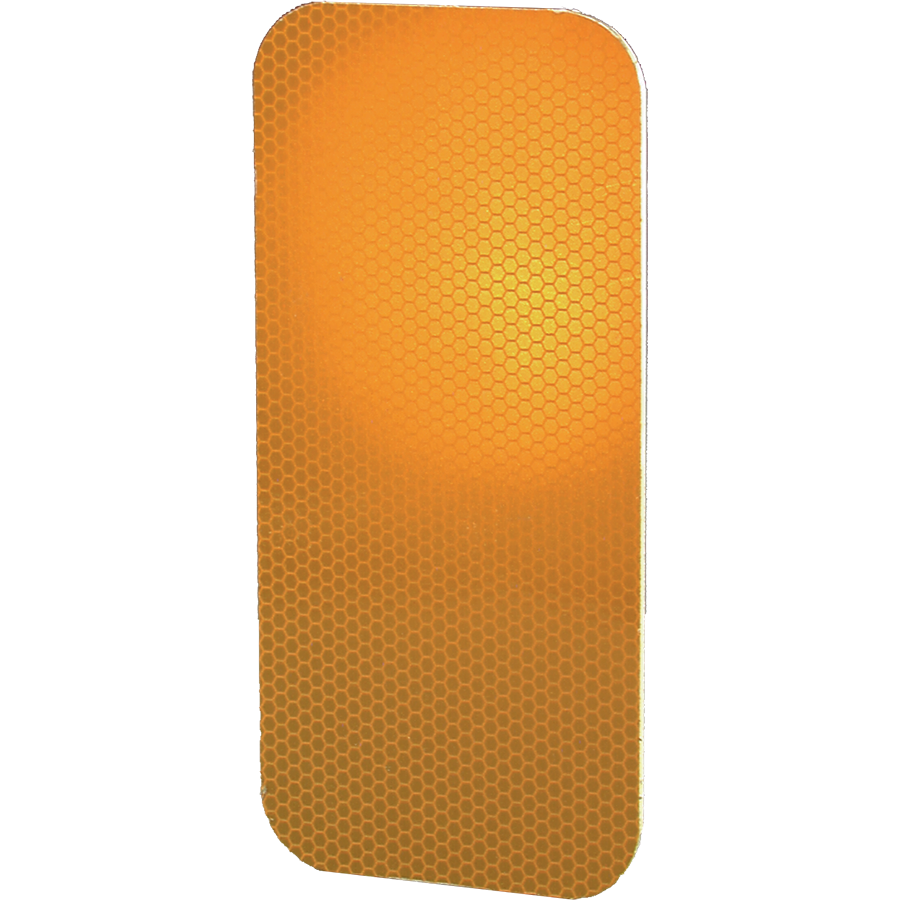 4" x 8" Rectangle Post Reflectors Hall Signs