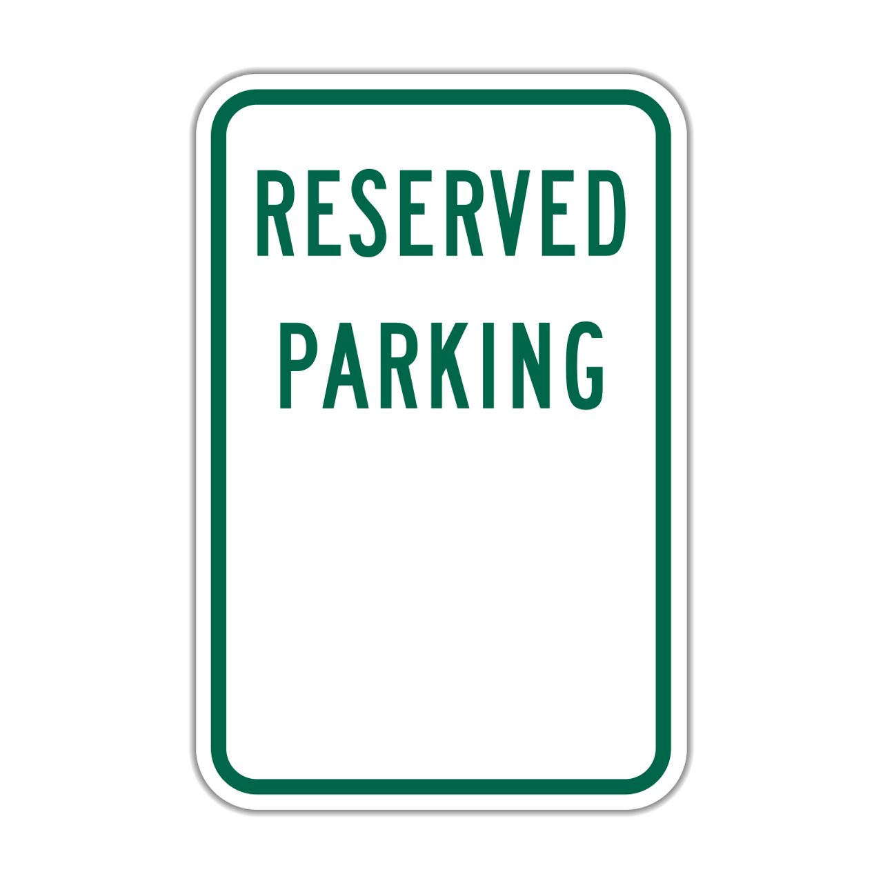 RPB Reserved Parking _____ Hall Signs