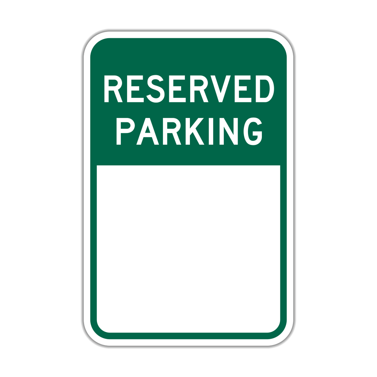 RPB-ALT Reserved Parking _____ - Hall Signs