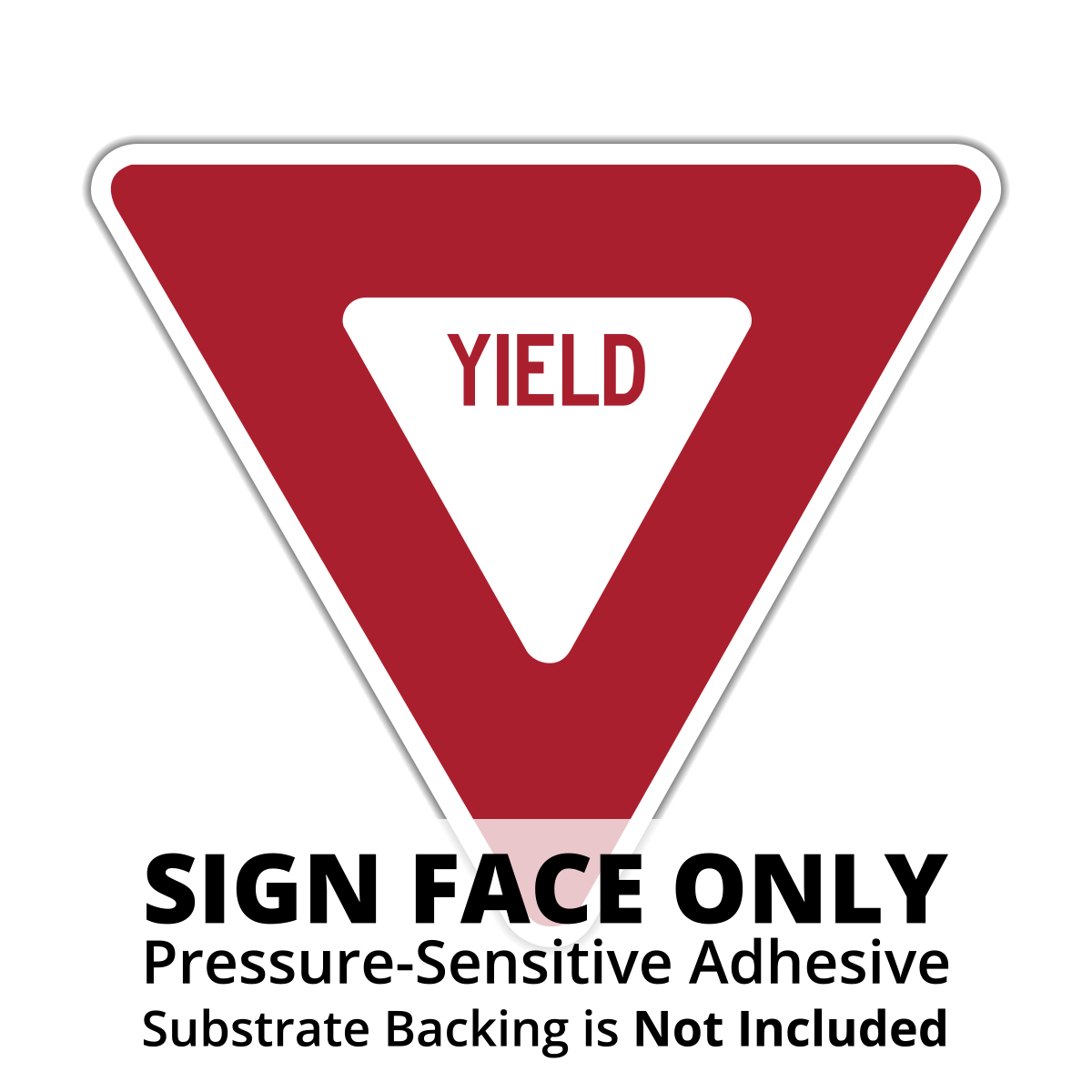 R1-2 Yield Sign Face - Hall Signs