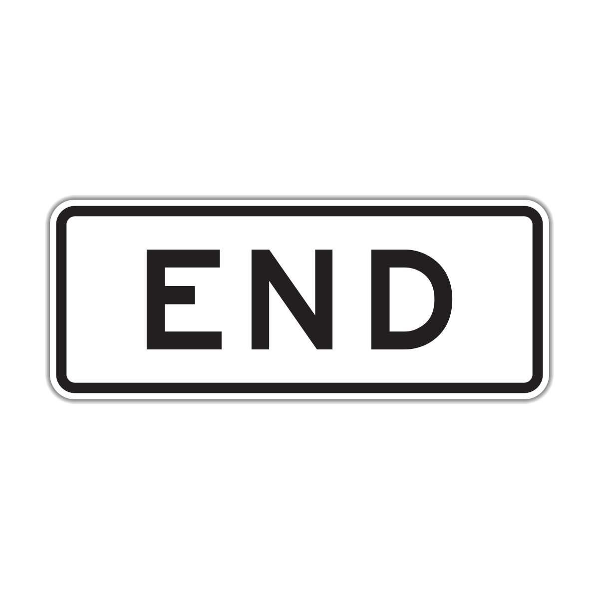 R3-9dP End - Hall Signs