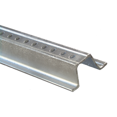 12' 2 Galvanized UChannel Posts Bundle of 50 Hall Signs