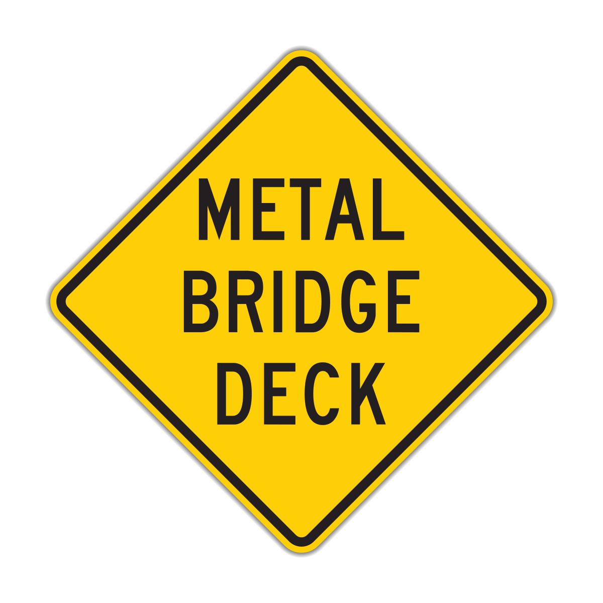 W8-16 Metal Bridge Deck - Hall Signs