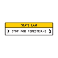 R1-9a Overhead Pedestrian Crossing