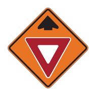 W3-2 Yield Ahead (Construction)