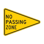 W14-3 No Passing Zone