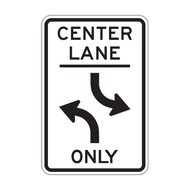R3-9b Two-Way Left Turn Only (post)