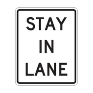 R4-9 Stay in Lane