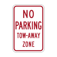 HR7-20 No Parking Tow-Away Zone