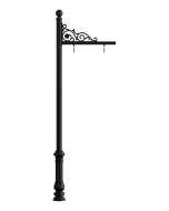 3" Round Hanging Sign Post System