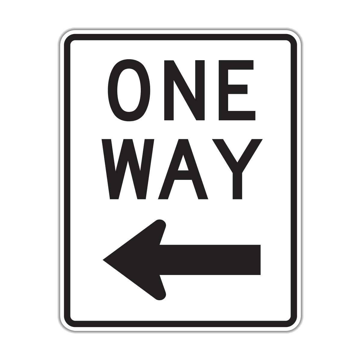 R6-2 One Way - Hall Signs