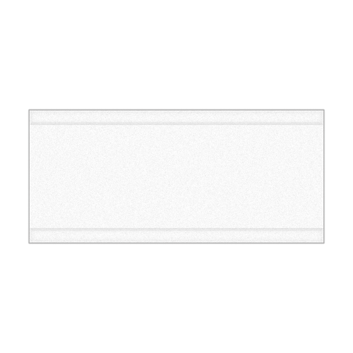 20" x 9" Reflective Street Name Sign Blank - Extruded Aluminum