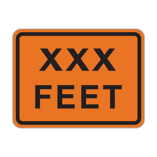 W16-2P XXX Feet (Construction)