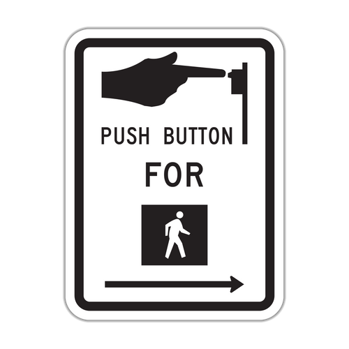 R10-3 Push Button for Walk Signal