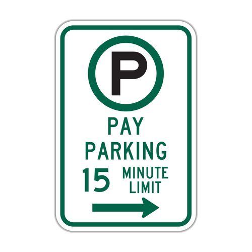 R7-21a Parking Permitted Pay Parking XX Minute Limit