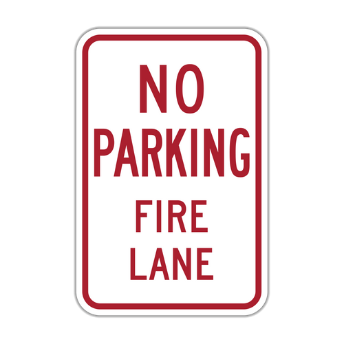 HR8-31 No Parking Fire Lane