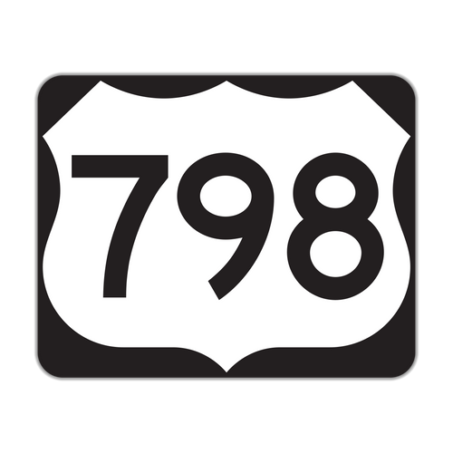 M1-4 U.S. Route Sign (3 digits)