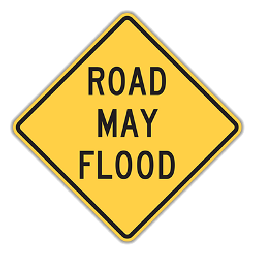 W8-18 Road May Flood