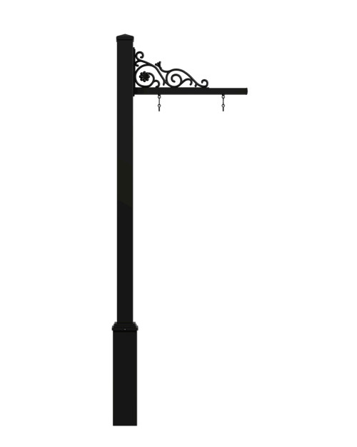 4" Square Hanging Sign Post System