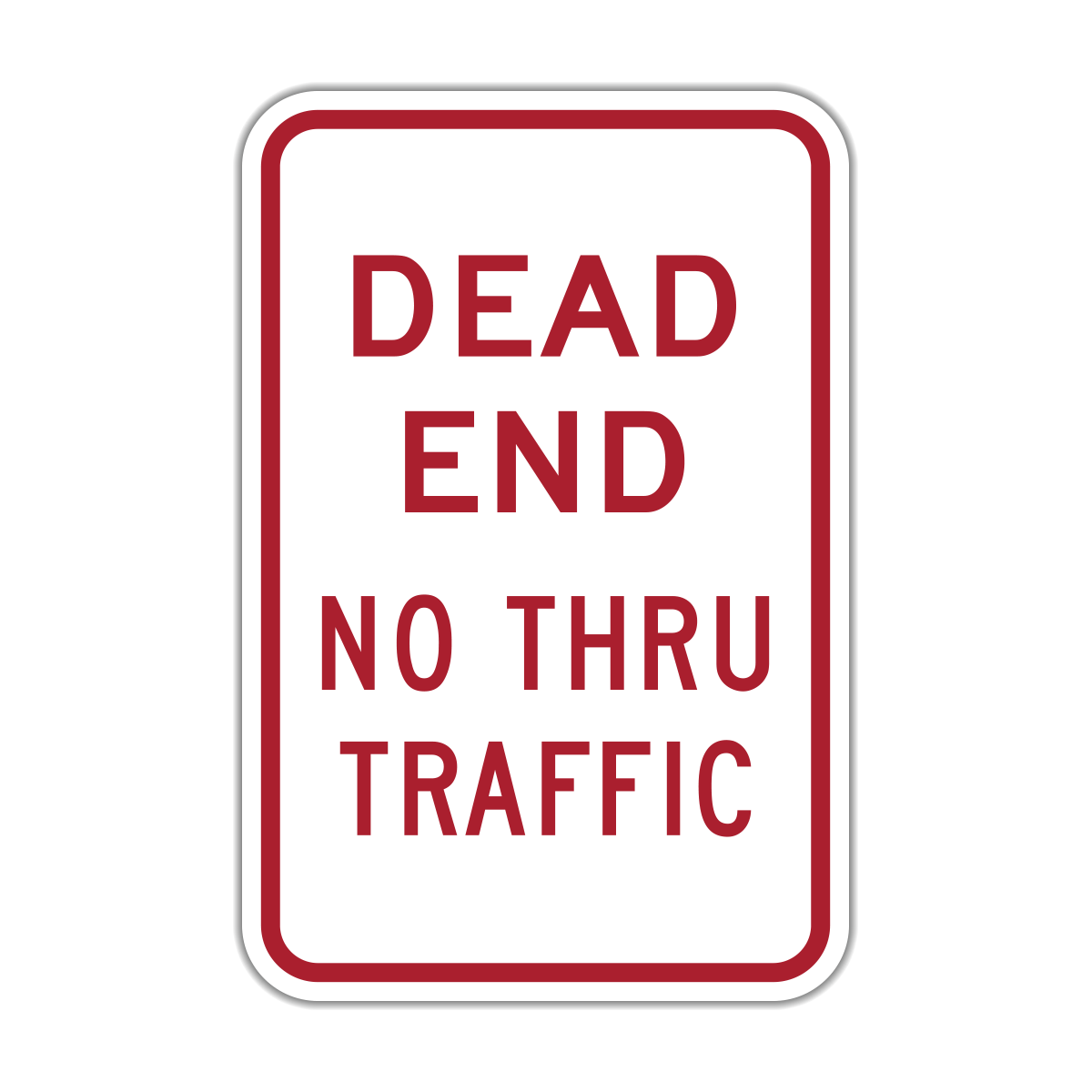 Dead End Signs, W14-1