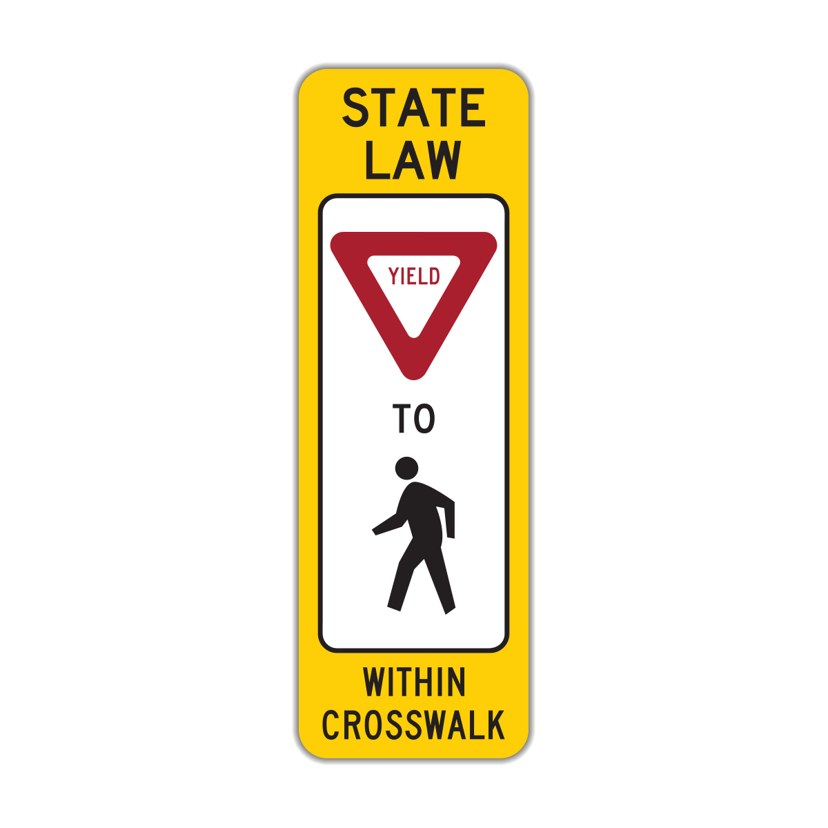 Road Sign 5.38.1 Pedestrian Crossing