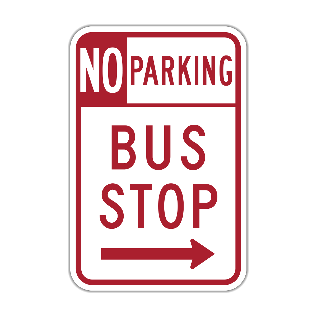 R7-107 No Parking Bus Stop - Hall Signs