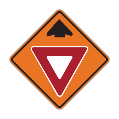 yield sign image