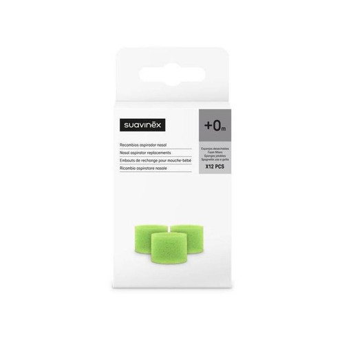 SUAVINEX Recambios Aspirador Nasal 10 esponjas desechables