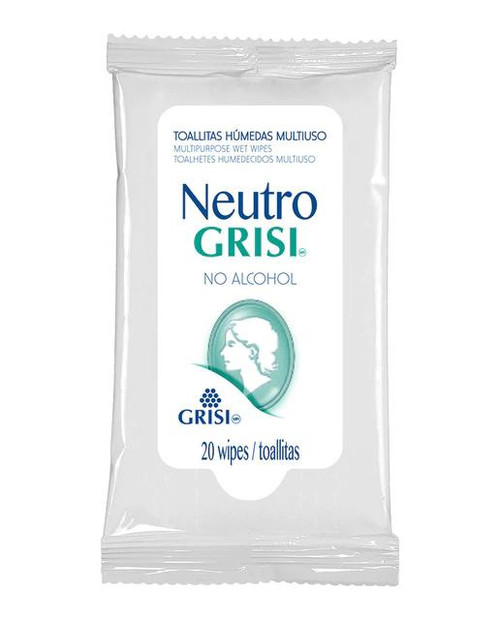 Toallitas desinfectantes manos antibacterias grisi