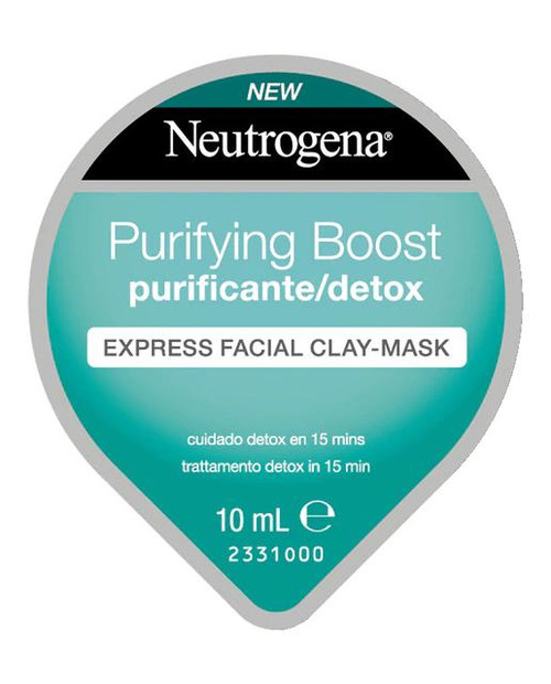Mascarilla purificante en crema hydro boost clay 10 mL neutrogena