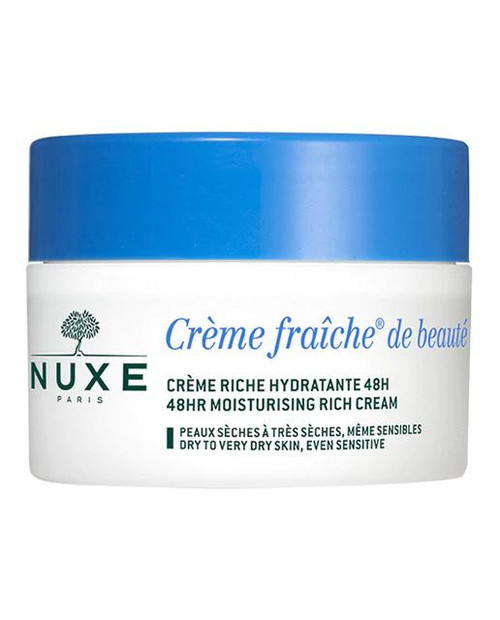 Crema rica hidratante crème fraîche® de beauté 50 mL nuxe