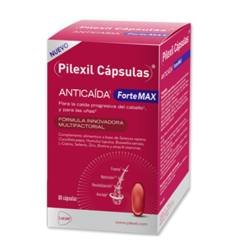 Pilexil anticaída ForteMax 60 cápsulas